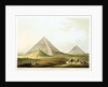 Pyramids at Giza, Egypt, 4th Dynasty, Old Kingdom, 26th century BC by Unknown