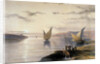 Boats on the Nile, c1838-1839 by David Roberts