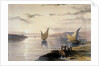 Boats on the Nile, c1838-1839 by David Roberts