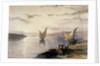 Boats on the Nile, c1838-1839 by David Roberts