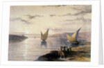 Boats on the Nile, c1838-1839 by David Roberts