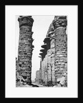 Central alley of the great temple at Karnak, Egypt, 1878 by Unknown