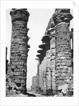 Central alley of the great temple at Karnak, Egypt, 1878 by Unknown