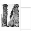 Central alley of the great temple at Karnak, Egypt, 1878 by Unknown