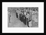 Members of the Women's Volunteer Defence Corps being trained in rifle drill, World War II, 1940 by Unknown