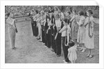 Members of the Women's Volunteer Defence Corps being trained in rifle drill, World War II, 1940 by Unknown