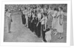 Members of the Women's Volunteer Defence Corps being trained in rifle drill, World War II, 1940 by Unknown