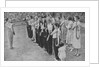 Members of the Women's Volunteer Defence Corps being trained in rifle drill, World War II, 1940 by Unknown