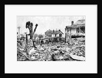 Air raid damage, Clacton-on-Sea, Essex, World War II, April 1940 by Unknown