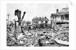 Air raid damage, Clacton-on-Sea, Essex, World War II, April 1940 by Unknown