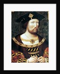 Henry VIII, King of England and Ireland, c1520 by Anonymous