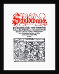 Title page of Schildtberger's Travels c1554 by Unknown