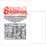 Title page of Schildtberger's Travels c1554 by Unknown