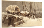 The Christmas Wagon, 1866 by Unknown