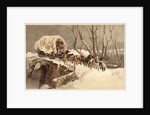 The Christmas Wagon, 1866 by Unknown