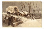 The Christmas Wagon, 1866 by Unknown