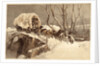 The Christmas Wagon, 1866 by Unknown