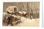 The Christmas Wagon, 1866 by Unknown