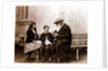 Leo Tolstoy, Russian writer, philosopher and mystic, telling his grandchildren a story, c1890-1910 by Unknown