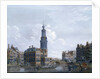 View of the Mint Tower at Amsterdam, 1777 by Isaak Ouwater
