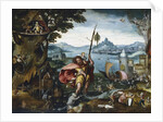 St Christopher Crossing the River, 1506-c1527 by Jan de Cock