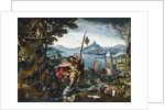 St Christopher Crossing the River, 1506-c1527 by Jan de Cock