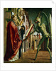 The Devil Presenting St Augustin with the Book of Vices, c1455-1498 by Michael Pacher