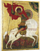 St George Killing the Dragon, Russian icon by Unknown