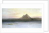 The Pyramids at Gizeh, 19th century by Edward Lear