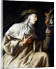 St Teresa of Avila before the Cross, c1621-1663 by Guido Cagnacci