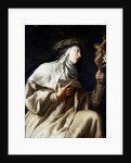 St Teresa of Avila before the Cross, c1621-1663 by Guido Cagnacci