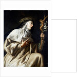 St Teresa of Avila before the Cross, c1621-1663 by Guido Cagnacci