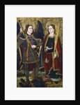 St Michael and Engracia, c1489-c1513 by Juan de la Abadia the Younger