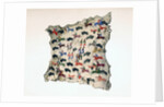 Moose skin by North American Shoshone Indian, showing Buffalo hunt, 20th century by Katsikodi
