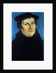 Martin Luther, German Protestant reformer, c1529 by Lucas Cranach the Elder