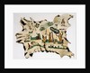 Native American painting on animal skin, 19th century by Silver Horn