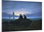 Moonrise over the Sea, 1774 by Caspar David Friedrich
