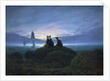 Moonrise over the Sea, 1774 by Caspar David Friedrich