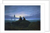 Moonrise over the Sea, 1774 by Caspar David Friedrich