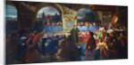 Louis XII proclaimed Father of the People at the States General of Tours, 1506, c1819-c1861 by Jean Louis Bezard