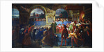 Louis XII proclaimed Father of the People at the States General of Tours, 1506, c1819-c1861 by Jean Louis Bezard