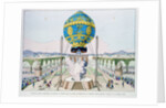 Ascent in captive hot air balloon made by Pilatre de Rozier, Paris, 11 October 1783 by Anonymous