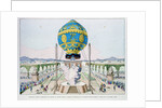 Ascent in captive hot air balloon made by Pilatre de Rozier, Paris, 11 October 1783 by Anonymous