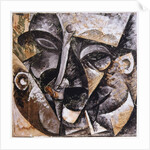 Dynamism of a Man's Head, 1914 by Umberto Boccioni