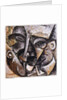 Dynamism of a Man's Head, 1914 by Umberto Boccioni