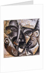 Dynamism of a Man's Head, 1914 by Umberto Boccioni