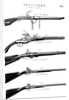 Examples of various gun firing mechanisms, c1880 by Unknown