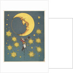 Scene from The Adventures of Baron Munchausen by Rudolph Erich Raspe, c1850 by Anonymous