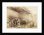 Isambard Kingdom Brunel beside the Great Eastern, c1857 by Robert Howlett