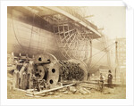 Isambard Kingdom Brunel beside the Great Eastern, c1857 by Robert Howlett